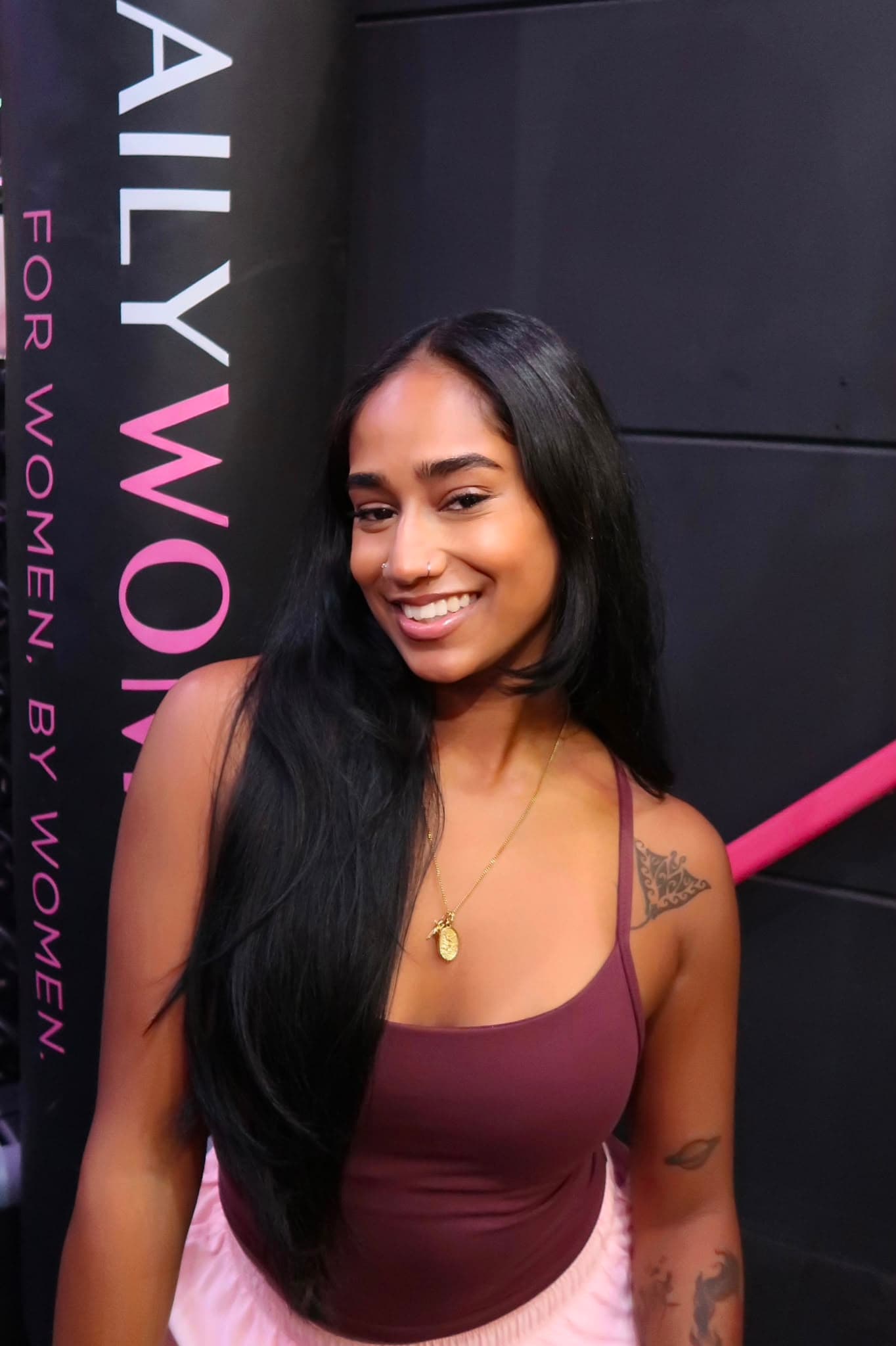 Ramita, kickbokstrainer bij Daily Women Gym